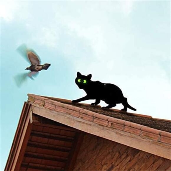 3 Pack Halloween Metal with Reflective Eyes Halloween Yard Lawn Stakes Garden - Picture 6 of 7